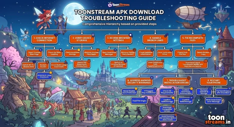ToonStream Cartoon Streaming App